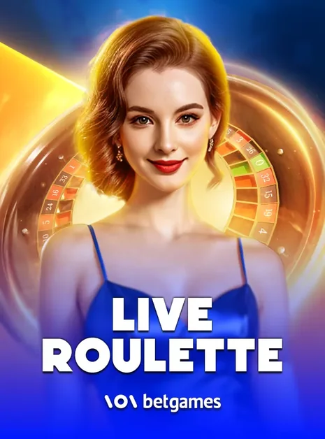 ภาพปกเกม Live Roulette (ดีลเลอร์หญิงข้างวงล้อรูเล็ต) ประกอบหัวข้อทดลองปั่นสล็อต