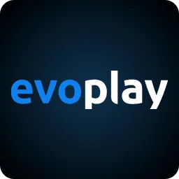 โลโก้ค่ายเกม evoplay ประกอบหัวข้อข้อจำกัดของเดโม่
