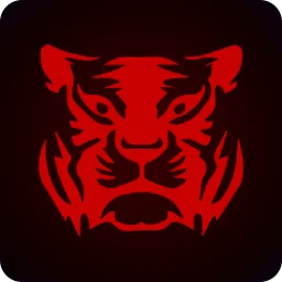 โลโก้ค่ายเกม หัวเสือสีแดง ประกอบหัวข้อความถี่รอบโบนัส